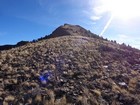 Final stretch to the summit of Hayden Peak.