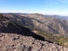 War Eagle Mountain from Turntable Mountain.