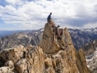 Scott and Sean on the summit of Mount Heyburn.