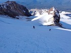 Descending to Crater Rock.