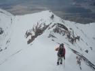 John starting back down the ridge.