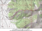 Map of our route, just under 7 miles round trip.