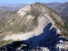 North Horton Peak from Horton Peak, DO Lee Peak and Castle Peak in the distance.