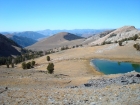 View from about 9800' looking back at the route.