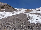 Avalanche debris.