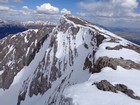 Invisible Mountain has an impressive north face.