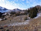 Great views as the trail climbs.