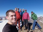 Group shot on the summit of Iron Bog Peak.