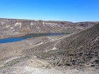 Looking back down on the river.