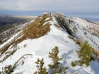 The long summit ridge of Square Top.