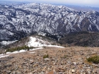 Our descent ridge from Jumbo Peak, Gorge Gulch on the right.