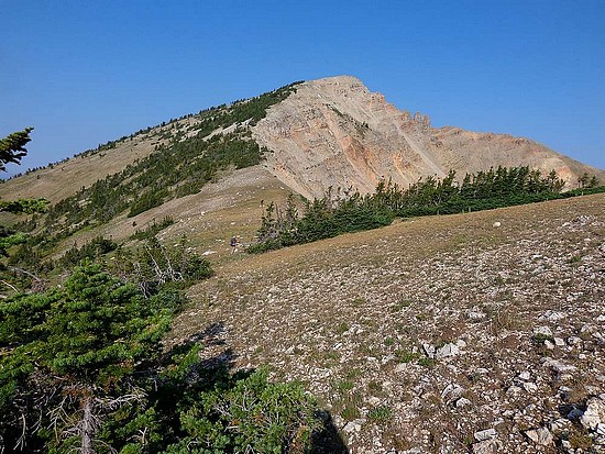 Climbing Mount Jefferson