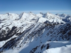 Great view of the Pioneer crest from the summit. Eight 11ers visible in this shot.