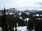 Buckhorn Mountain and Rapid Peak, to the east of Boulder Mountain.