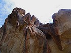 We did a fun scramble up these rocks.