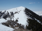 Kelly Mountain as seen from one of the bumps on the northeast ridge.