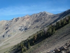 Kent Peak from the saddle.