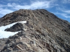 Nearing the summit of Kent Peak.