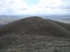 The southernmost point on Three Point Mountain.