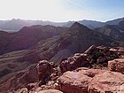 New Peak from the summit of Kraft Mountain, Bridge Mountain in the background.