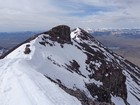 Looking back on the others still on the false summit.