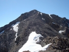 The west ridge of Donaldson from the saddle.