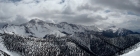 Lemhi crest, from Diamond Peak to Nicholson Peak, from near the sisters saddle.