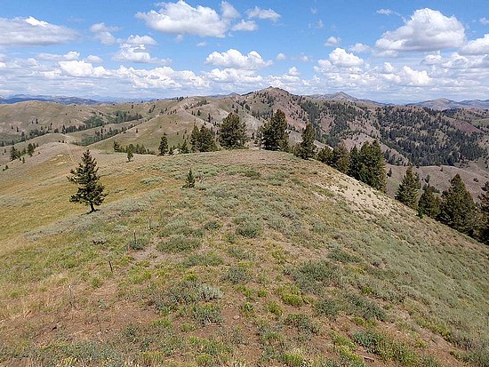 Liberal Mountain from the base of Cannonball Mountain