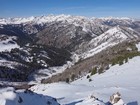 View northwest into the Boulder Mountains from Little Fall Peak.