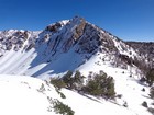 Steep north face of Big Fall Peak.