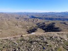 Heading to Strawberry Peak, South Fork in the distance.