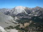 Looking north to David O Lee Peak from Blackmon Peak.