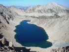 Lonesome Lake, with Peak 11202' in the background.