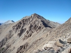 Looking back up the south ridge of Lonesome Peak.