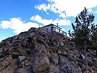 Nearing the summit of Lookout Mountain.