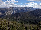 Northern White Clouds from the ridge.