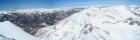 Summit pano looking west towards Easley and Cerro Ciento.