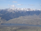 The White Knob Mountains lie to the south of Lost River Peak.