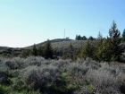 Lucky Peak's summit area.