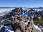 View east from the summit.