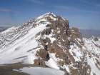 Little Mac from low on the west face of Mount McCaleb.