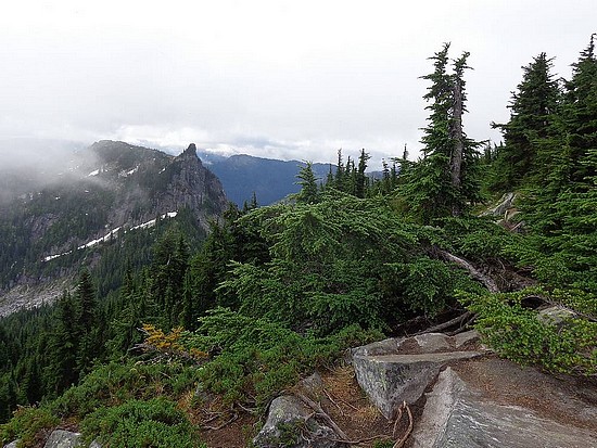 Mount McCausland summit view.