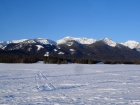 Looking towards McDonald Peak from the beginning of the hike.