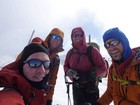 Group shot on the summit of McGowan Peak.