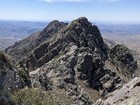 View south from Browns Peak at Brother Peak (#2).