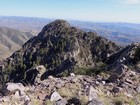 View south from Sister Peak at Amethyst Peak (#3).