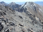 Erik about to reach the summit.