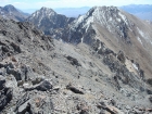 Erik about to reach the summit.