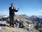 Me on the summit, my 9th and final Idaho 12er.