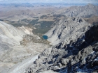 Merriam Lake from the summit.